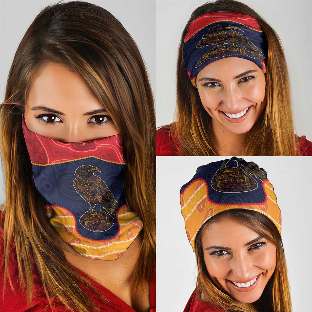 Adelaide Football Club Neck Gaiter Crow Spirit Animal