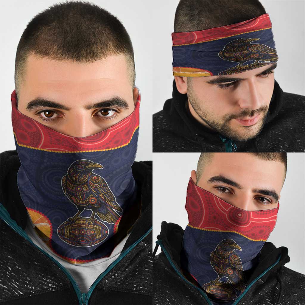 Adelaide Football Club Neck Gaiter Crow Spirit Animal