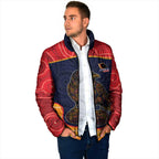 Custom Adelaide Football Club Padded Jacket Crow Spirit Animal