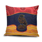 Adelaide Football Club Pillow Cover Crow Spirit Animal