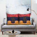 Adelaide Football Club Pillow Cover Crow Spirit Animal