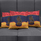 Adelaide Football Club Pillow Cover Crow Spirit Animal