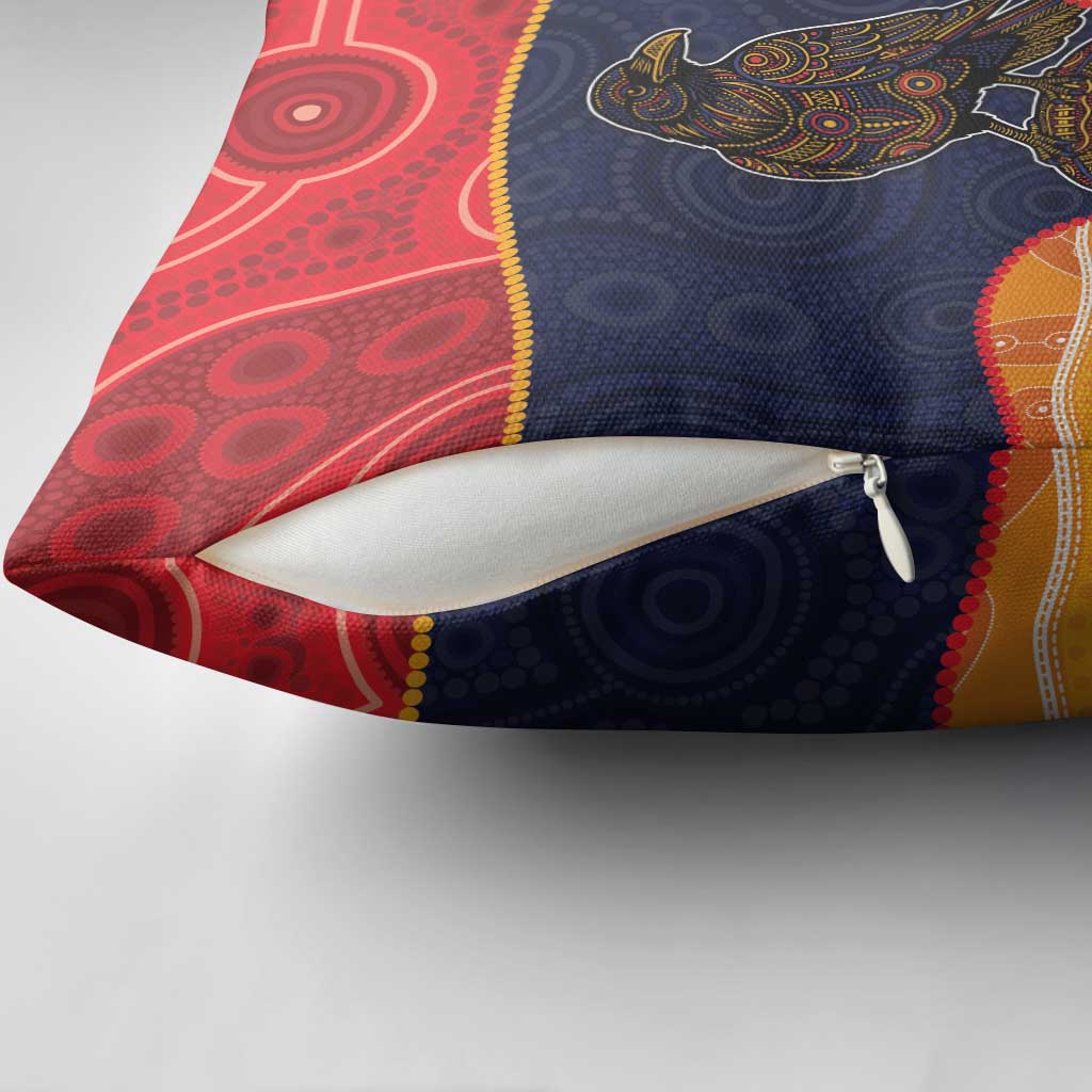 Adelaide Football Club Pillow Cover Crow Spirit Animal