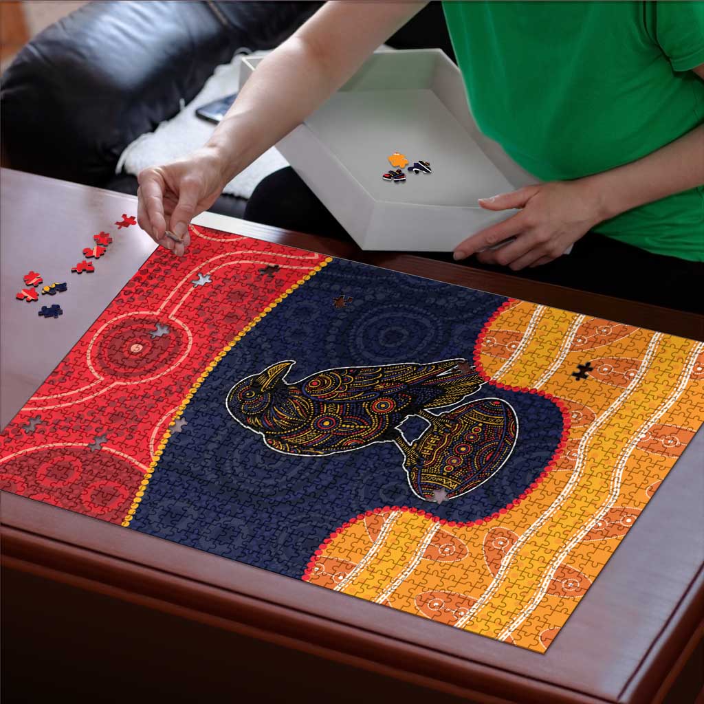 Adelaide Football Club Puzzle Crow Spirit Animal