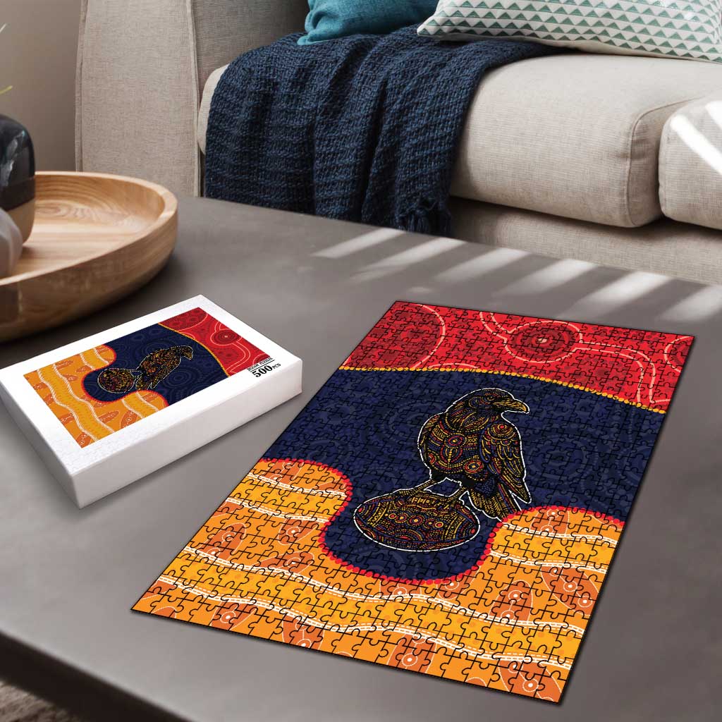 Adelaide Football Club Puzzle Crow Spirit Animal