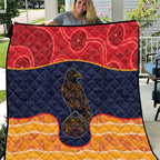 Adelaide Football Club Quilt Crow Spirit Animal