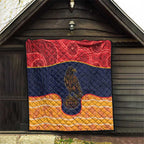 Adelaide Football Club Quilt Crow Spirit Animal