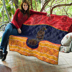 Adelaide Football Club Quilt Crow Spirit Animal