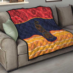 Adelaide Football Club Quilt Crow Spirit Animal