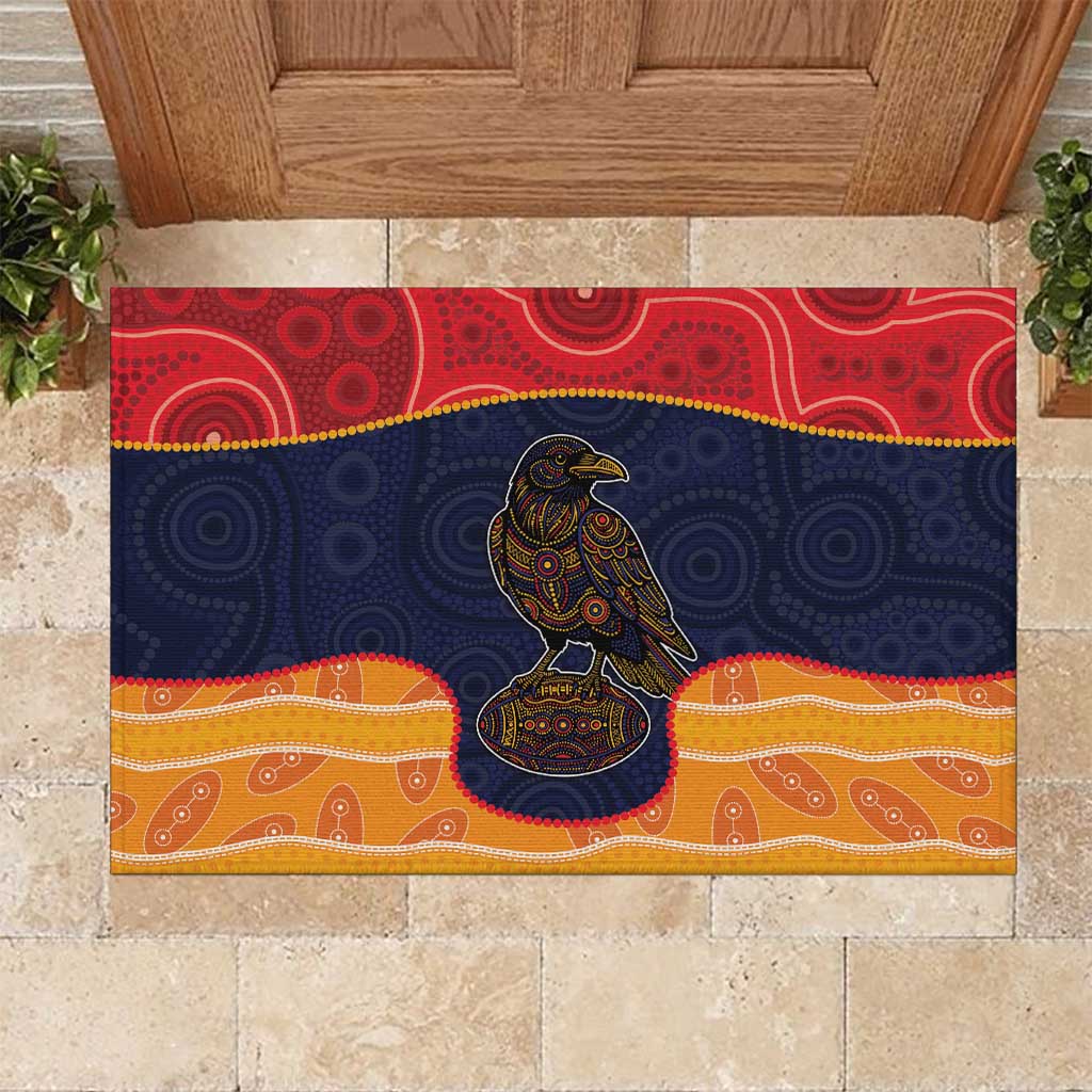Adelaide Football Club Rubber Doormat Crow Spirit Animal