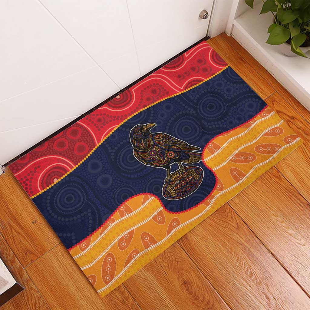 Adelaide Football Club Rubber Doormat Crow Spirit Animal