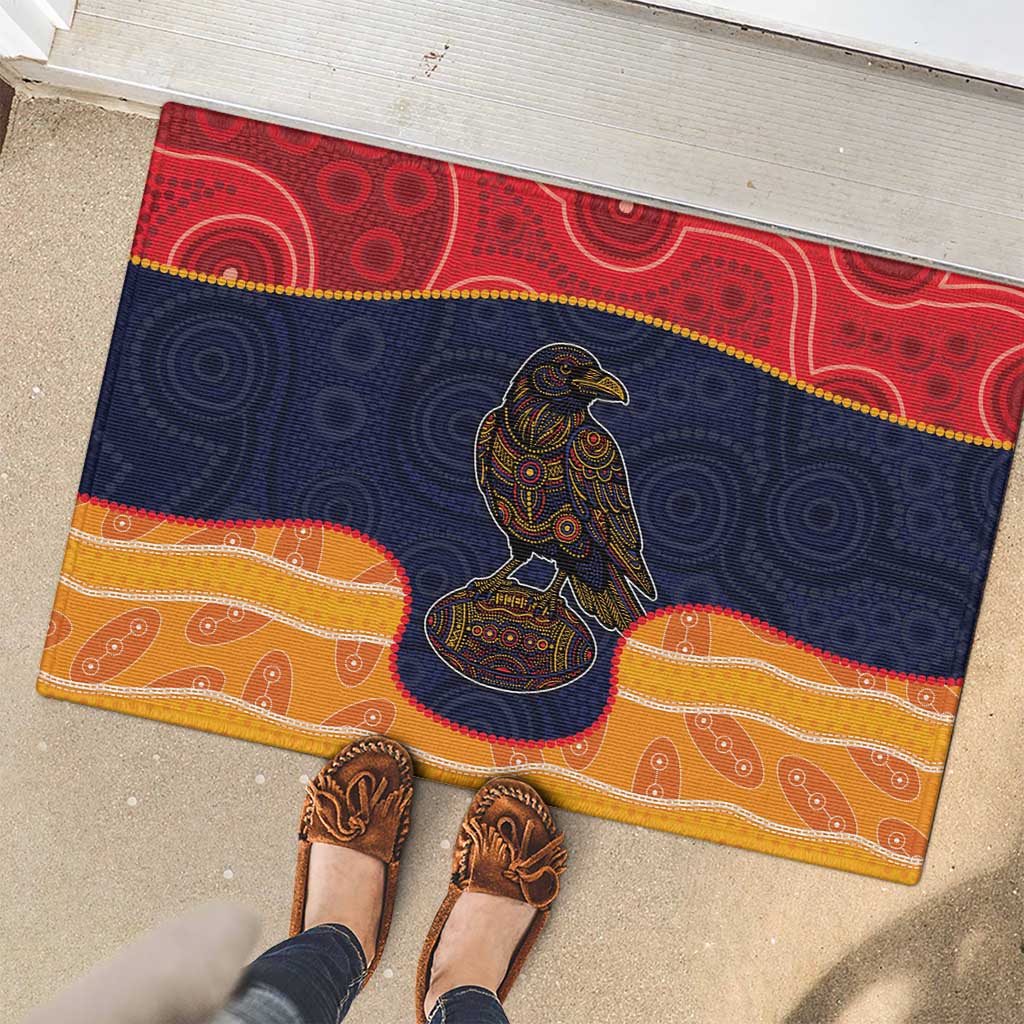 Adelaide Football Club Rubber Doormat Crow Spirit Animal