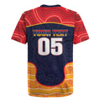 Custom Adelaide Football Club Rugby Jersey Crow Spirit Animal