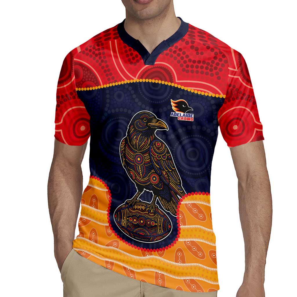 Custom Adelaide Football Club Rugby Jersey Crow Spirit Animal