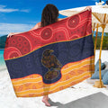 Adelaide Football Club Sarong Crow Spirit Animal