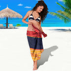 Adelaide Football Club Sarong Crow Spirit Animal