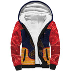 Custom Adelaide Football Club Sherpa Hoodie Crow Spirit Animal