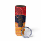 Custom Adelaide Football Club Skinny Tumbler Crow Spirit Animal