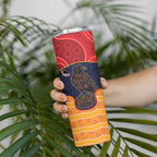 Custom Adelaide Football Club Skinny Tumbler Crow Spirit Animal