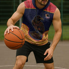 Custom Adelaide Football Club Sleeveless Hoodie Crow Spirit Animal