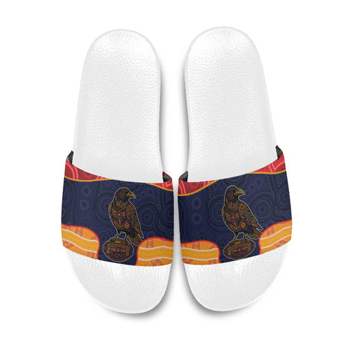 Adelaide Football Club Slide Sandals Crow Spirit Animal