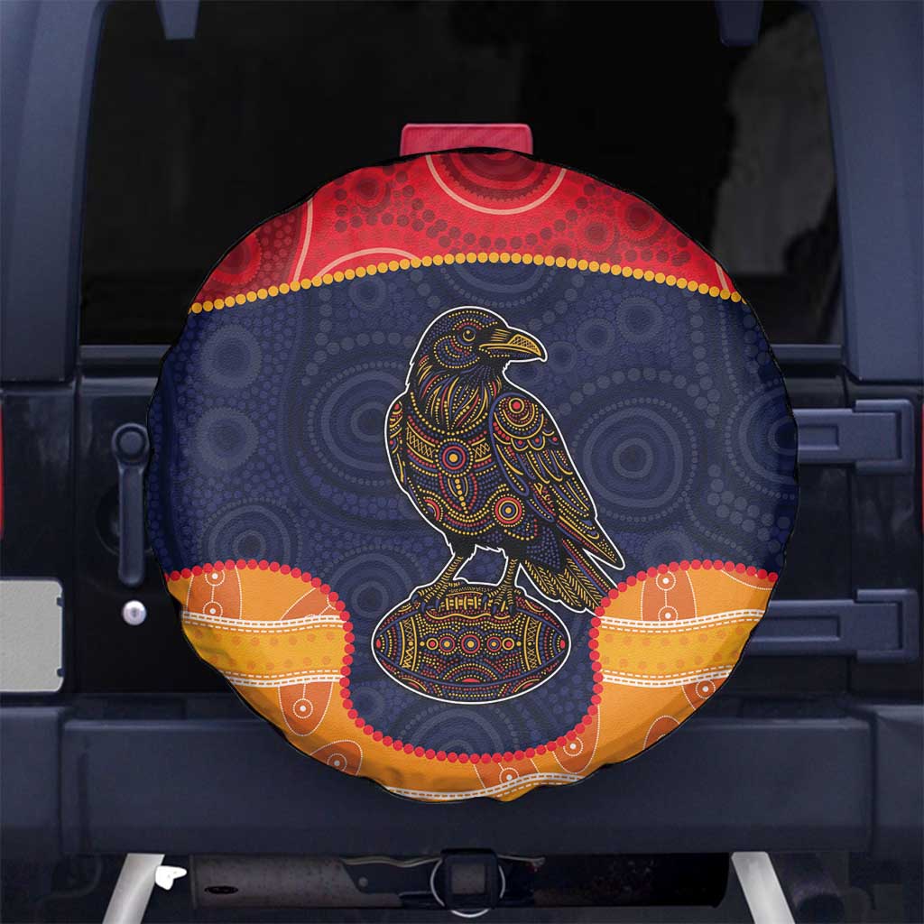 Adelaide Football Club Spare Tire Cover Crow Spirit Animal