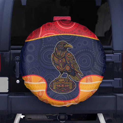 Adelaide Football Club Spare Tire Cover Crow Spirit Animal
