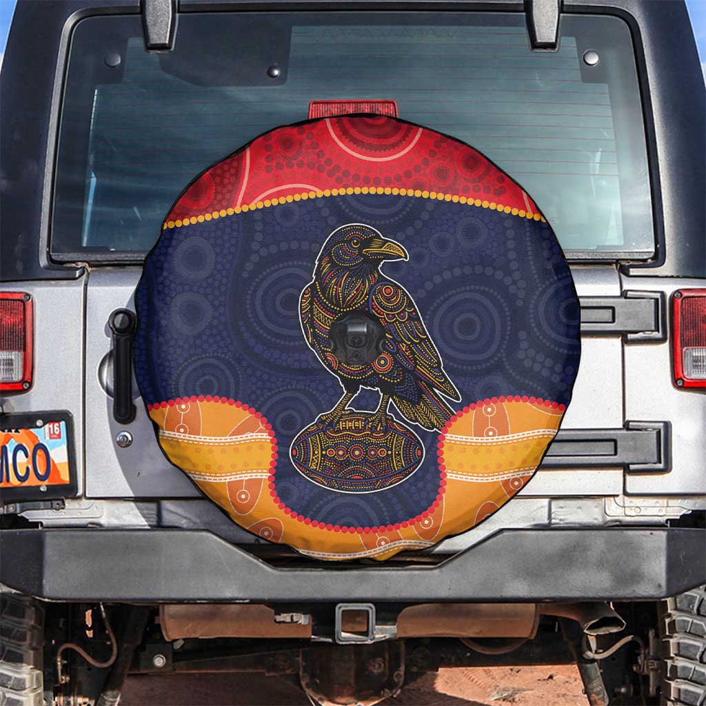 Adelaide Football Club Spare Tire Cover Crow Spirit Animal