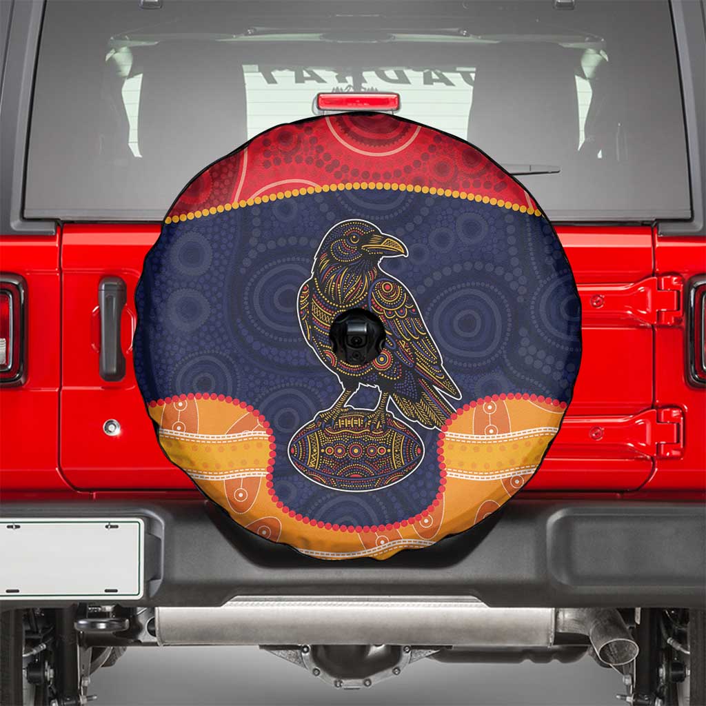 Adelaide Football Club Spare Tire Cover Crow Spirit Animal