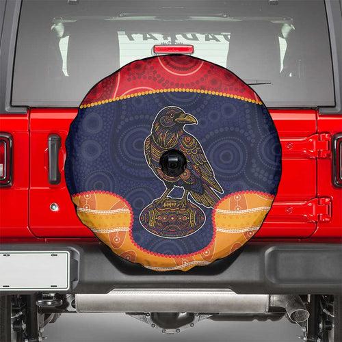 Adelaide Football Club Spare Tire Cover Crow Spirit Animal