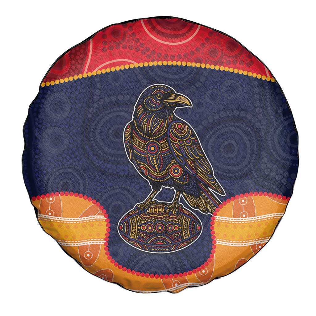 Adelaide Football Club Spare Tire Cover Crow Spirit Animal