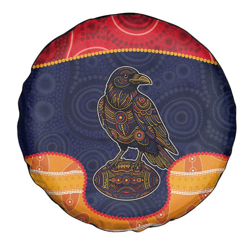 Adelaide Football Club Spare Tire Cover Crow Spirit Animal