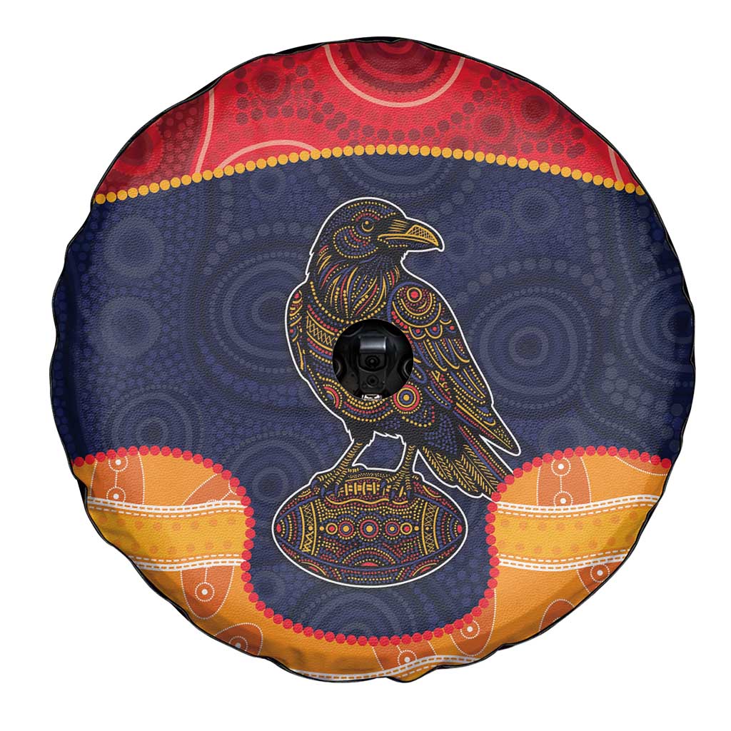 Adelaide Football Club Spare Tire Cover Crow Spirit Animal