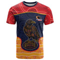 Custom Adelaide Football Club T Shirt Crow Spirit Animal
