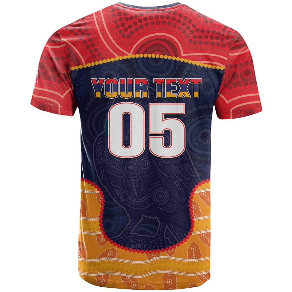 Custom Adelaide Football Club T Shirt Crow Spirit Animal