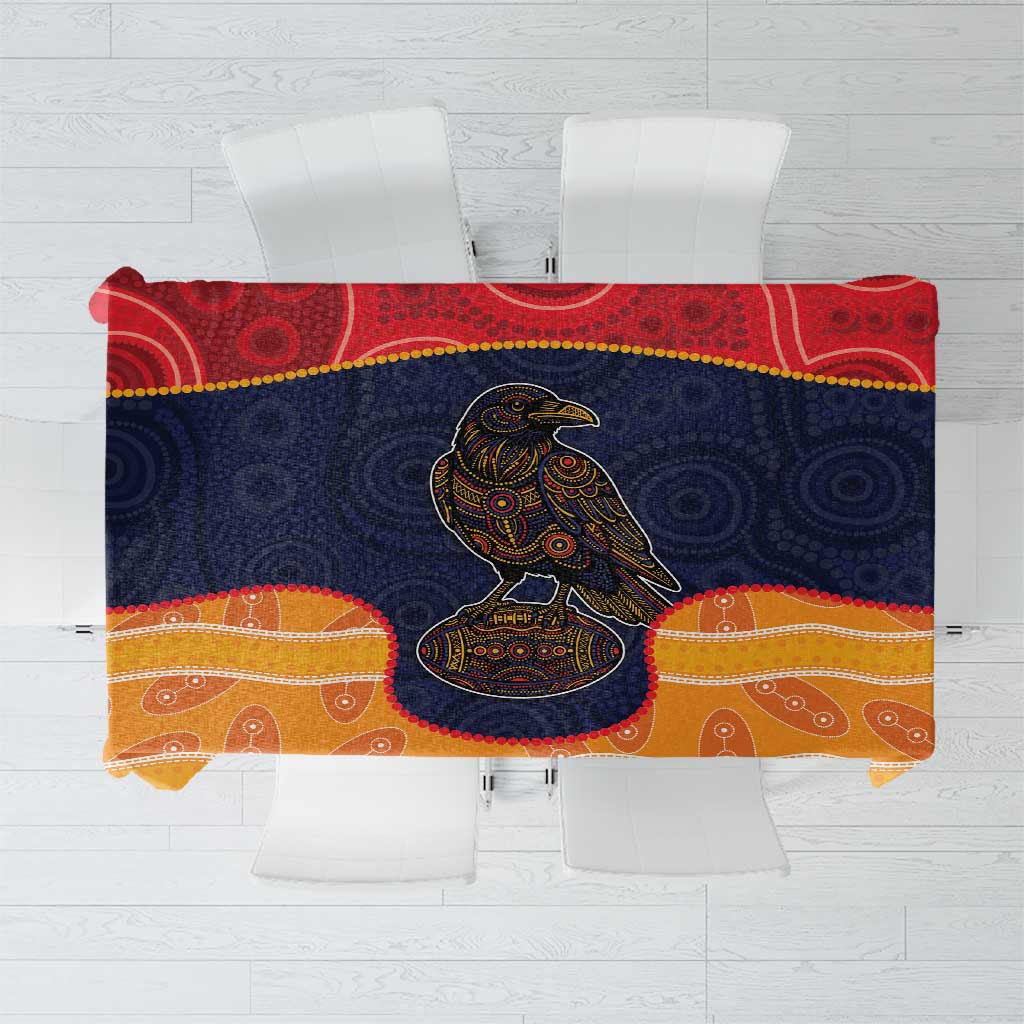 Adelaide Football Club Tablecloth Crow Spirit Animal
