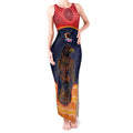 Custom Adelaide Football Club Tank Maxi Dress Crow Spirit Animal