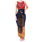 Custom Adelaide Football Club Tank Maxi Dress Crow Spirit Animal
