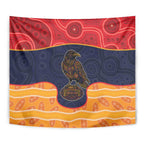Adelaide Football Club Tapestry Crow Spirit Animal