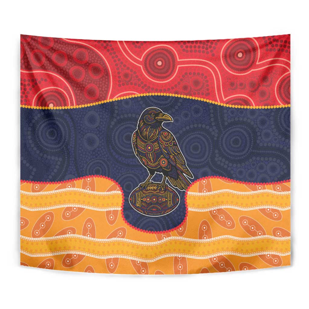 Adelaide Football Club Tapestry Crow Spirit Animal
