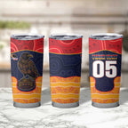 Custom Adelaide Football Club Tumbler Cup Crow Spirit Animal