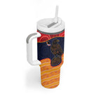 Custom Adelaide Football Club Tumbler With Handle Crow Spirit Animal