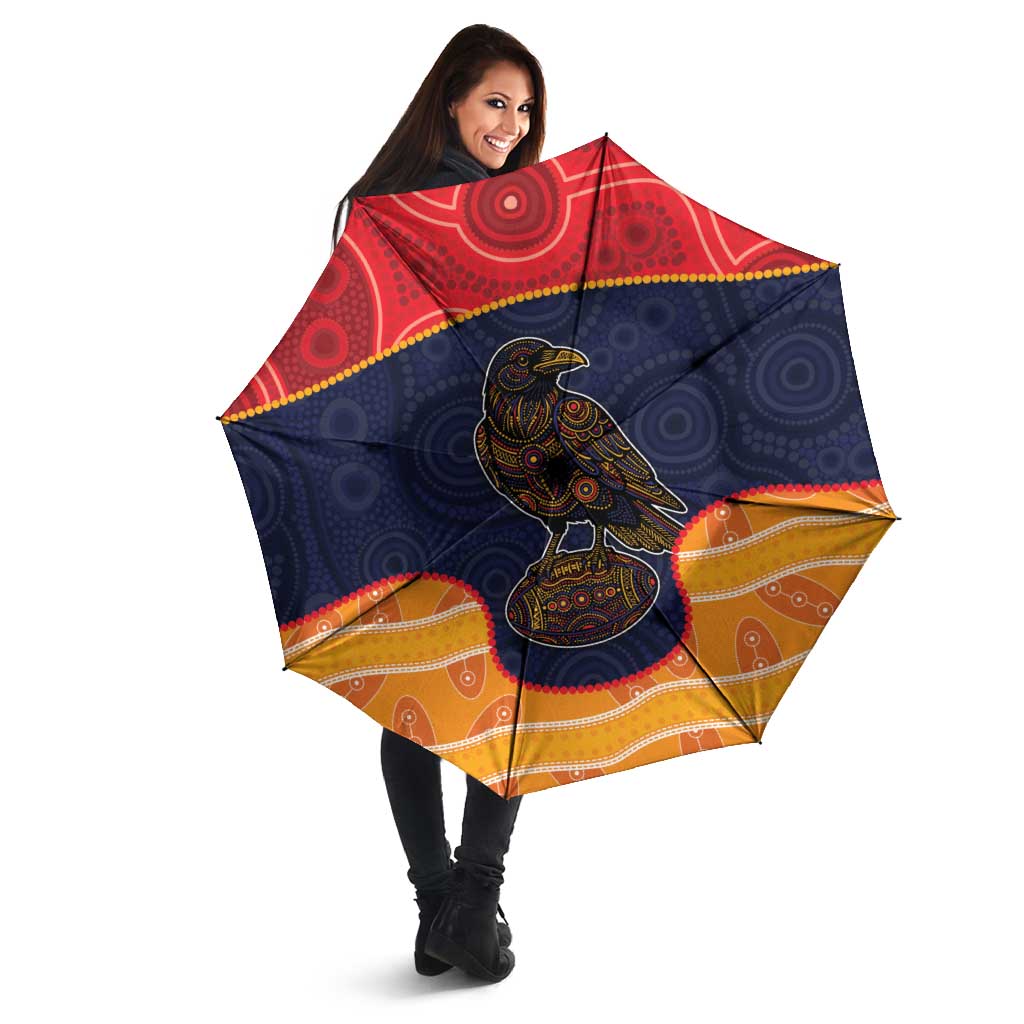 Adelaide Football Club Umbrella Crow Spirit Animal