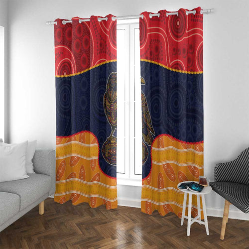 Adelaide Football Club Window Curtain Crow Spirit Animal