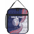 Personalised New Zealand Father's Day Lunch Bag Daddy Kiwi Bird Silver Ferns