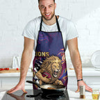 Brisbane Maroon Apron Lions Blazing Fire