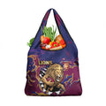 Brisbane Maroon Grocery Bag Lions Blazing Fire