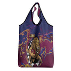 Brisbane Maroon Grocery Bag Lions Blazing Fire