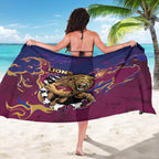 Brisbane Maroon Sarong Lions Blazing Fire