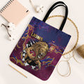 Brisbane Maroon Tote Bag Lions Blazing Fire